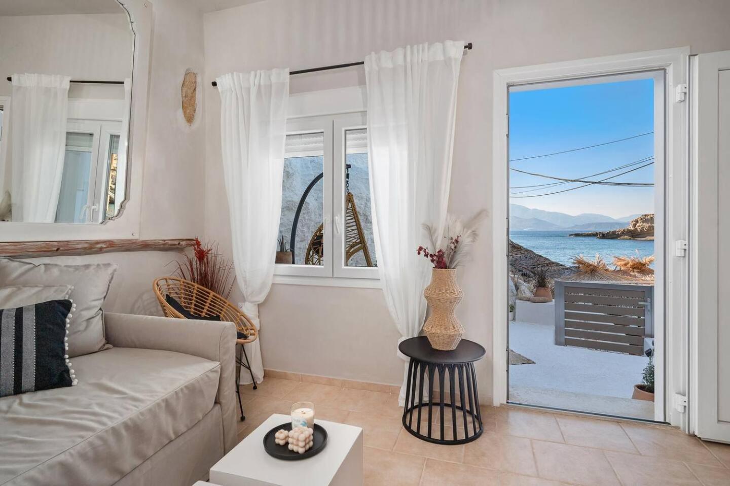 Casa Grotta With Sea & Cave View Hotel Matala  Exterior photo
